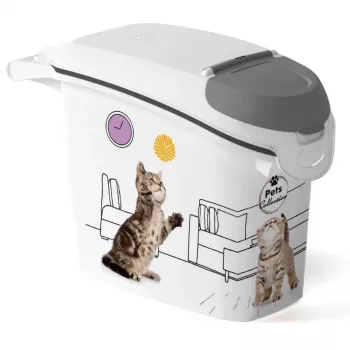 CURVER Pets Life posoda za shranjevanje hrane za pse in mačke 6 kg 15 L 23x50x36 cm