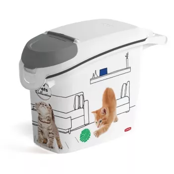 CURVER Pets Life posoda za shranjevanje hrane za pse in mačke 6 kg 15 L 23x50x36 cm