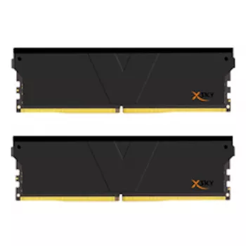V-Color Manta XSky RGB 16GB (2x8GB) DDR5-5600 CL46 EXPO namizni pomnilniški komplet, črn