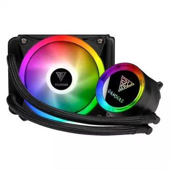 GAMDIAS Chione E2-120 Lite2 ARGB 120mm AIO tekočinsko hlajenje CPU