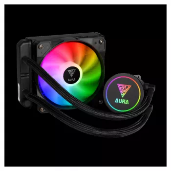 GAMDIAS Aura GL120 120mm ARGB AIO tekočinski hladilnik CPU 16321-01600-30000-G