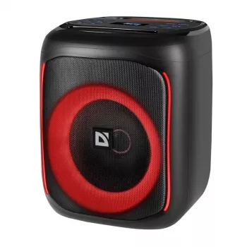 Defender BOOMER 50 Bluetooth zvočnik 50W MP3/FM/SD/USB/AUX/TWS/LED/MIC karaoke črn
