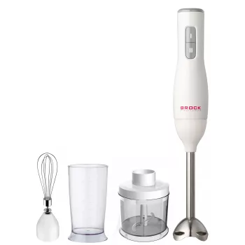 Brock HBS 6001 WH palični mešalnik 300 W, bel