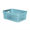 Curver Infinity Recycled 11L škatla za shranjevanje modra 36x27x14cm