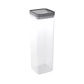 CURVER Kara posoda za shranjevanje suhih živil 2,4L prozorna/temno siva
