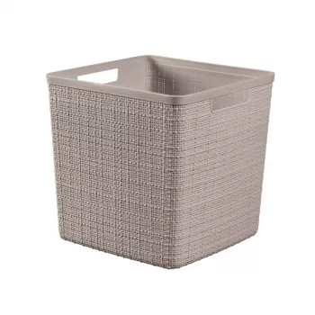 Curver košara Jute kvadratna 17L 28x28x27cm, bež