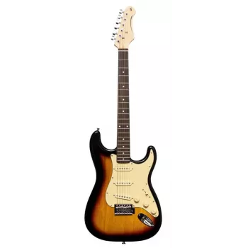 Stagg SES-30 SNB električna kitara - Sunburst