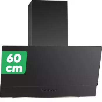 Bomann DU 7607 G 60 cm mat črna ravna kuhinjska napa
