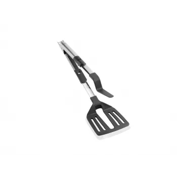 Leifheit ProLine 2-v-1 lopatka za ponev in strgalo za testo, nerjavno jeklo, 30,5 cm