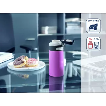 Leifheit Thermos Flip 350 ml, vijolična