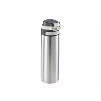 LEIFHEIT Thermo Mug Flip 600 ml srebrna