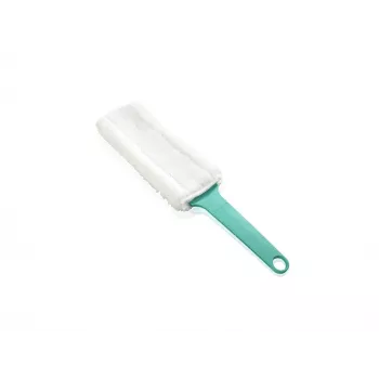LEIFHEIT Duster ploska metlica za prah elektrostatična XL z upogljivo glavo s sistemom Click, modra/bela