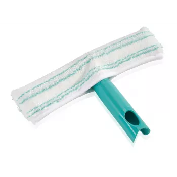 LEIFHEIT nadomestni mikrovlaknasti prevleka za brisalec za okna M, 32 cm, bel/turkizen