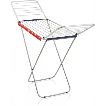 LEIFHEIT Classic sušilo za perilo Siena 200 Easy Aluminium - 20 m sušilo s krili, srebrno/sivo