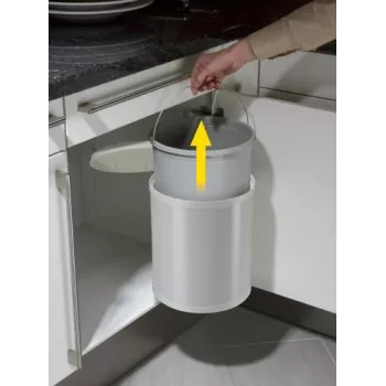 HAILO vgradni smetnjak Compact-Box M 15L bel