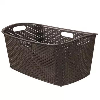 CURVER My Style košara za perilo 47L temno rjava 60x39x28cm
