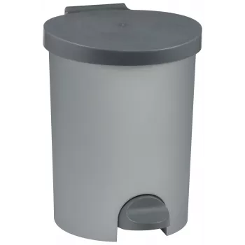 CURVER pedala za smeti 15L nerjavno jeklo srebrna Soft-Close pravokotna