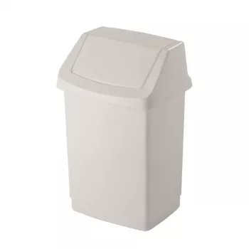 CURVER Click-it 50L pedala za smeti, bela, 38,5x33,5x63,5 cm