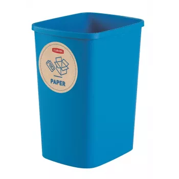 Curver komplet posod za recikliranje Deco Flip Bin 3x10L modra zelena rumena