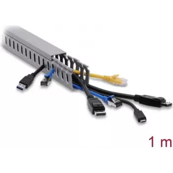 Delock kabelski kanal 30 x 40 mm - dolžina 1 m siva