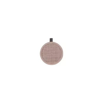 CURVER Jute okrogla shranjevalna košara s pokrovom 2L roza 17x13cm