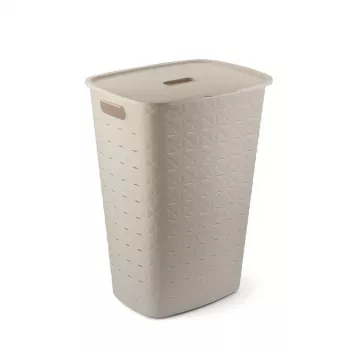 Curver Softex škatla za perilo 56L kredno bela