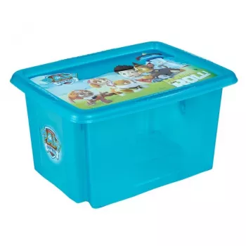 KEEEPER škatla s pokrovom 15L Karolina Paw Patrol 38x29,5x20,5 cm svetlo modra