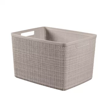 CURVER košara Jute L 20L 36x28x23cm bež