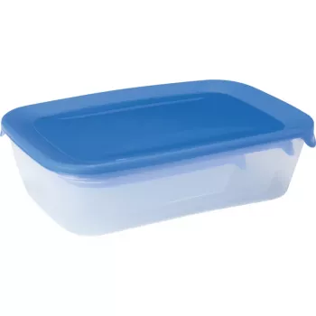 CURVER Fresh&Go pravokotne posode za shranjevanje živil, set 3 kosov (2L, 1L, 0,5L) modre