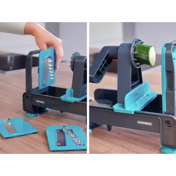 LEIFHEIT stenski dozirnik za folijo in prozorno folijo Table Scroll Cutter, bel