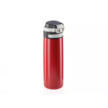 LEIFHEIT Thermo Mug Flip 600ml rdeča