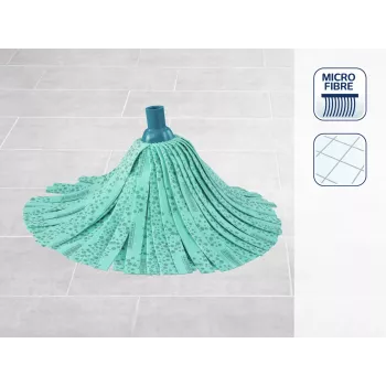 LEIFHEIT krpa za tla Classic Mop Viscose Plus | visoko vpojna trakasta krpa za trde talne površine