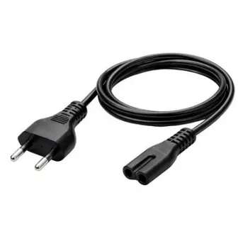 MediaRange MRCS346 napajalni kabel IEC 1,5m euro vtikač na C7 Figure-8 črn