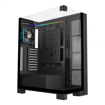 FSP U691-BP Ultra Tower E-ATX ohišje za PC, brez napajalnika, črno