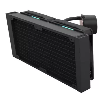 FSP AE24-B 240 mm ARGB vse-v-enem tekočinsko hlajenje CPU, LGA1851/AM5, črno