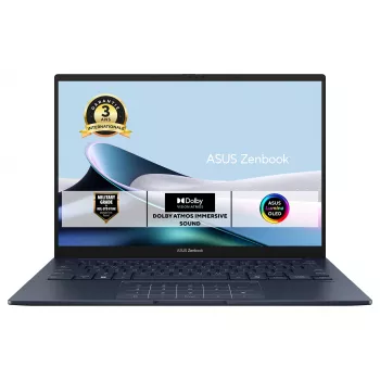 ASUS Zenbook 14 UX3405CA-ISSQD0X prenosnik, 14 inch WUXGA OLED, Intel Core Ultra 7 255H, 16GB LPDDR5x, 512GB SSD, Windows 11 Pro, francoska tipkovnica AZERTY