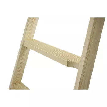 HAILO H77 ComfortLine dvostranske lesene stojne lestve 2x5 stopnic