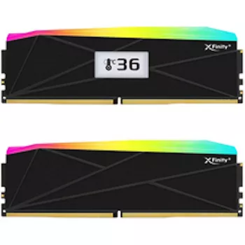 V-Color Manta XFinity+ aRGB DDR5-8000 RAM, CL40, EXPO - 32 GB dvojni komplet, črn