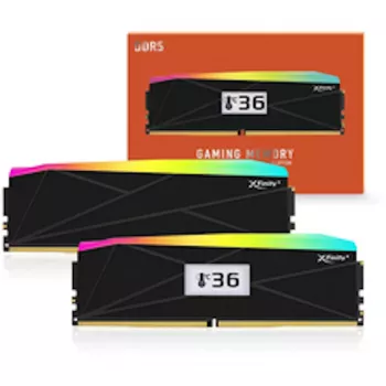 V-Color Manta XFinity+ aRGB DDR5-8000 RAM, CL40, EXPO - 32 GB dvojni komplet, črn