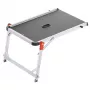 HAILO TP2 Pro stopniščna ploščad – nastavljiva aluminijasta delovna ploščad za stopnice, 150 kg, EN 131