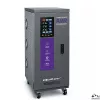 Qoltec 15kVA trifazni servomotorni stabilizator napetosti AVR z LCD zaslonom, natančnost ±3 %, Expert Line
