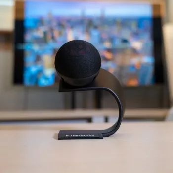 THRONMAX Fireball dinamični USB podcast mikrofon, kardioidni, 48 kHz/16-bit, s spremljanjem prek slušalk, črn