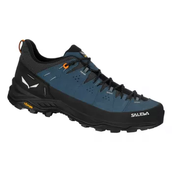 Salewa moški pohodniški čevlji Alp Trainer 2 Mid GTX, Java Blue/Black, UK 7,5