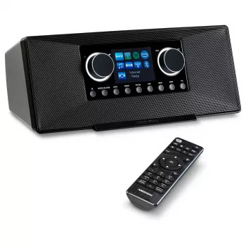 MEDION MD 89289 stereo internetni radio DAB+ FM Bluetooth Wi-Fi Spotify Connect črn