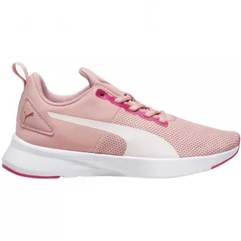 PUMA Flyer Runner V PS otroški tekaški čevlji Pink Lady/črno-beli UK 10 EU 28 US 11K