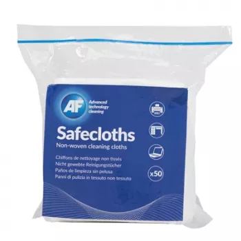AF Safecloths 34cm x 32cm 50 kosov krp za čiščenje zaslonov in optike brez vlaken