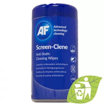 AF Screen-Clene TFT/LCD krpe za čiščenje zaslonov 100 kosov. ECO posoda