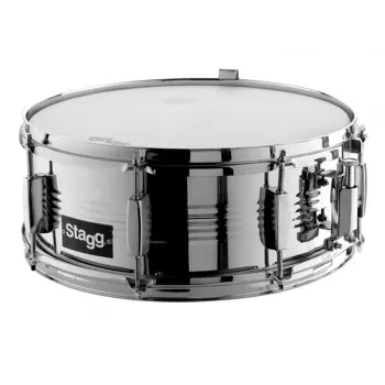 Stagg SDS-1455ST8/M 14 inch x 5,5 inch jekleni mali boben, krom