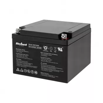 Rebel gel baterija 12V 24Ah