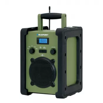 Blaupunkt PP35BT Survival prenosni radio z Bluetooth, solarno polnjenje, ročna ročica, powerbank, svetilka